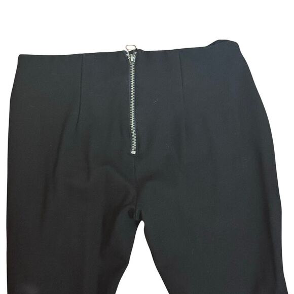 COOPERATIVE Black Stretch Skinny Riding Pants Back Exposed Zipper Women's Sz S - Picture 7 of 10